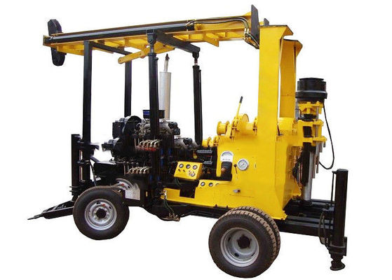 Máquina de perfuração montada reboque do poço de água de JXY600 600m