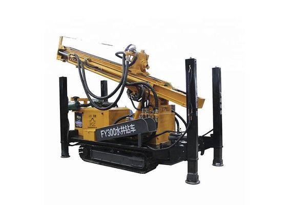 Bom preço Equipamento de broca montado do poço de água de 300m esteira rolante hidráulica giratória on-line