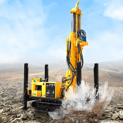 Bom preço máquina hidráulica do equipamento de perfuração da esteira rolante DTH de 200m HWZ on-line