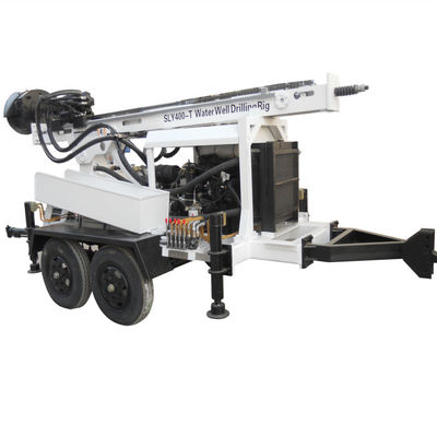 Bom preço Máquina portátil montada reboque do equipamento de perfuração do poço de água on-line